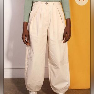 Free People L.F. MARKEY white trousers